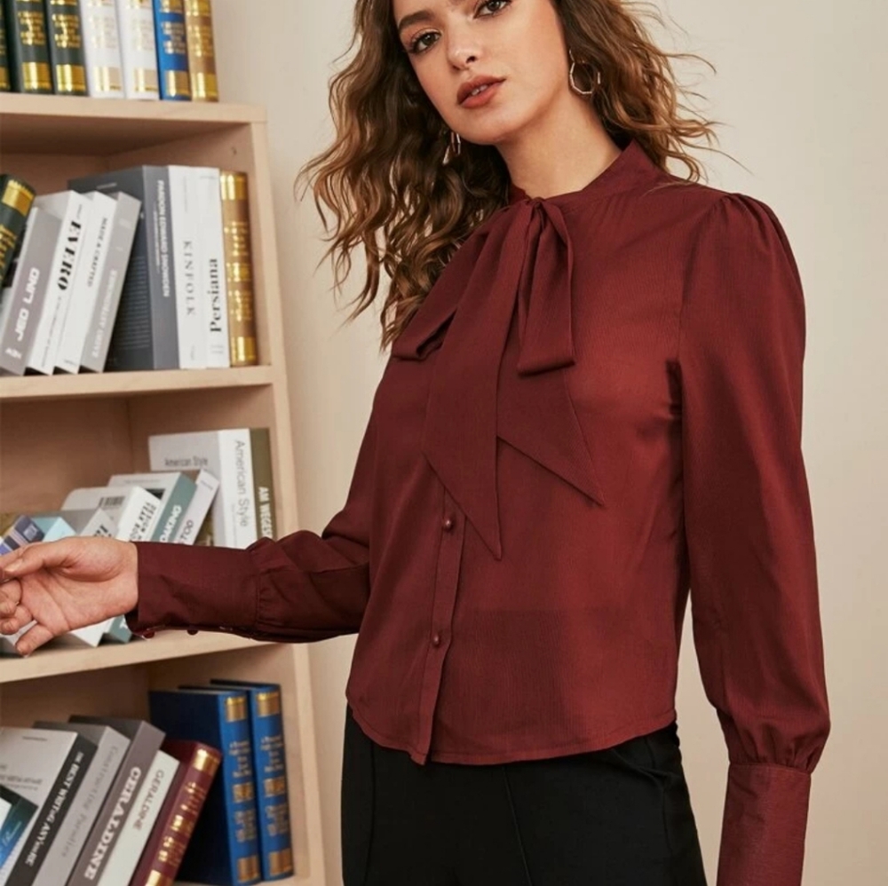 Boho Rust top - Picture 3 of 5